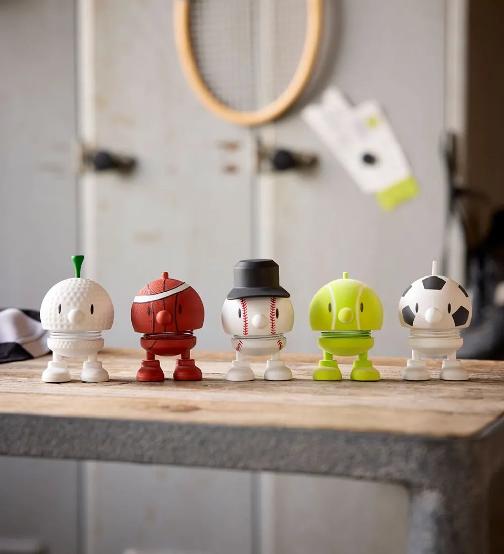 Hoptimist Pyntefigurer*Basketball Bumble - Small - 7,6 cm - Orange