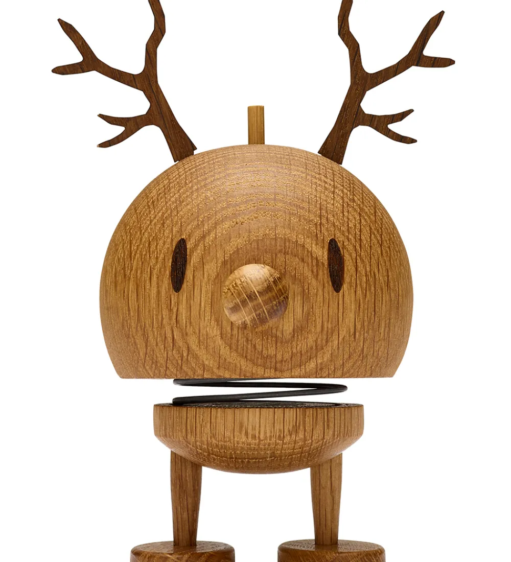 Hoptimist Julepynt*Reindeer Bumble - Medium - 14 cm - Oak