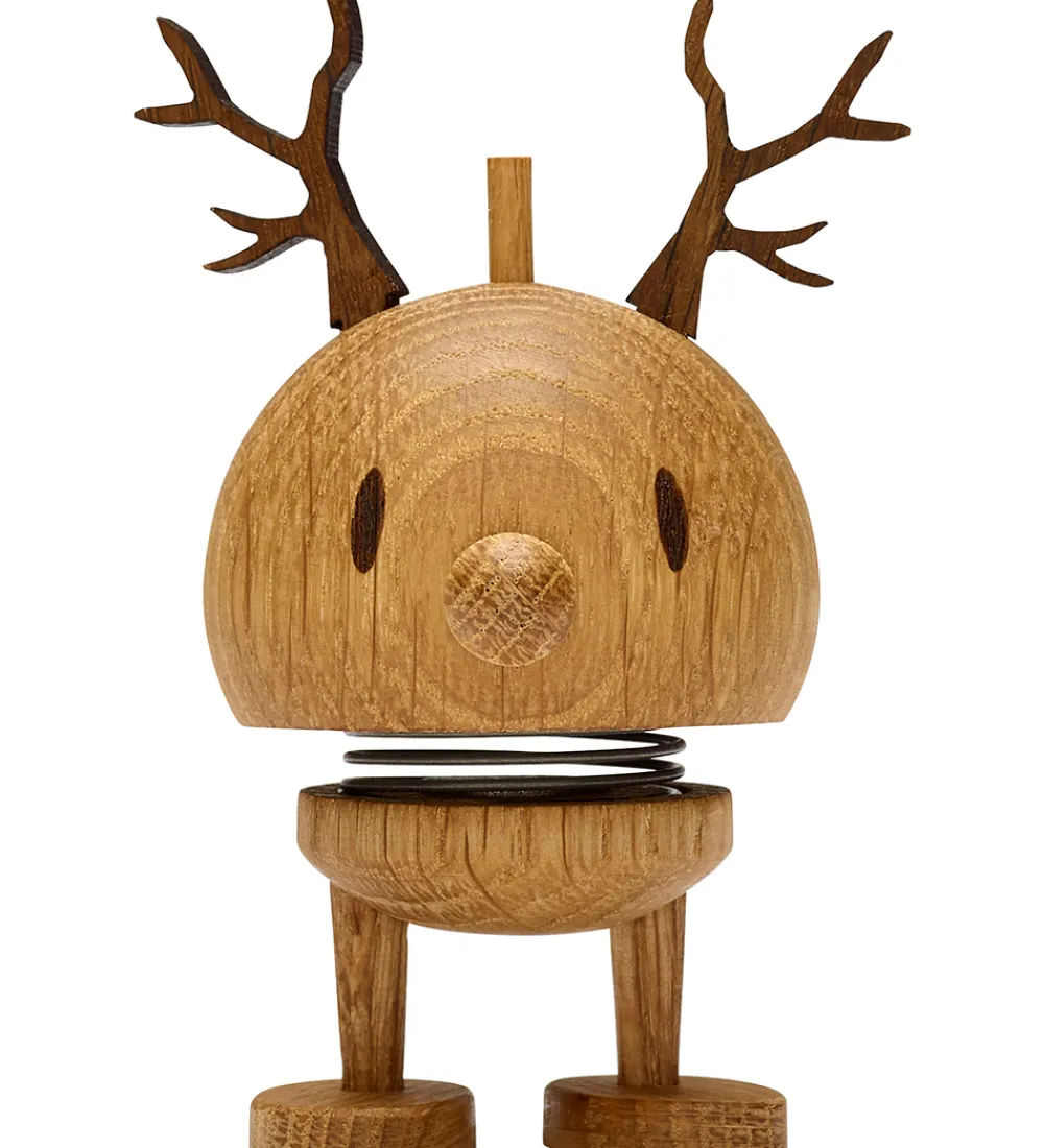 Julepynt-Hoptimist Reindeer Bumble - Small - 9,5 cm - Oak