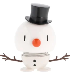 Julepynt-Hoptimist Snowman - Medium - 10,8 cm - Hvid