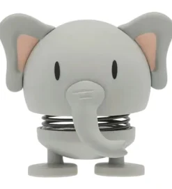 Pyntefigurer|Dekoration-Hoptimist Soft Elephant - 7,6 cm - Grå