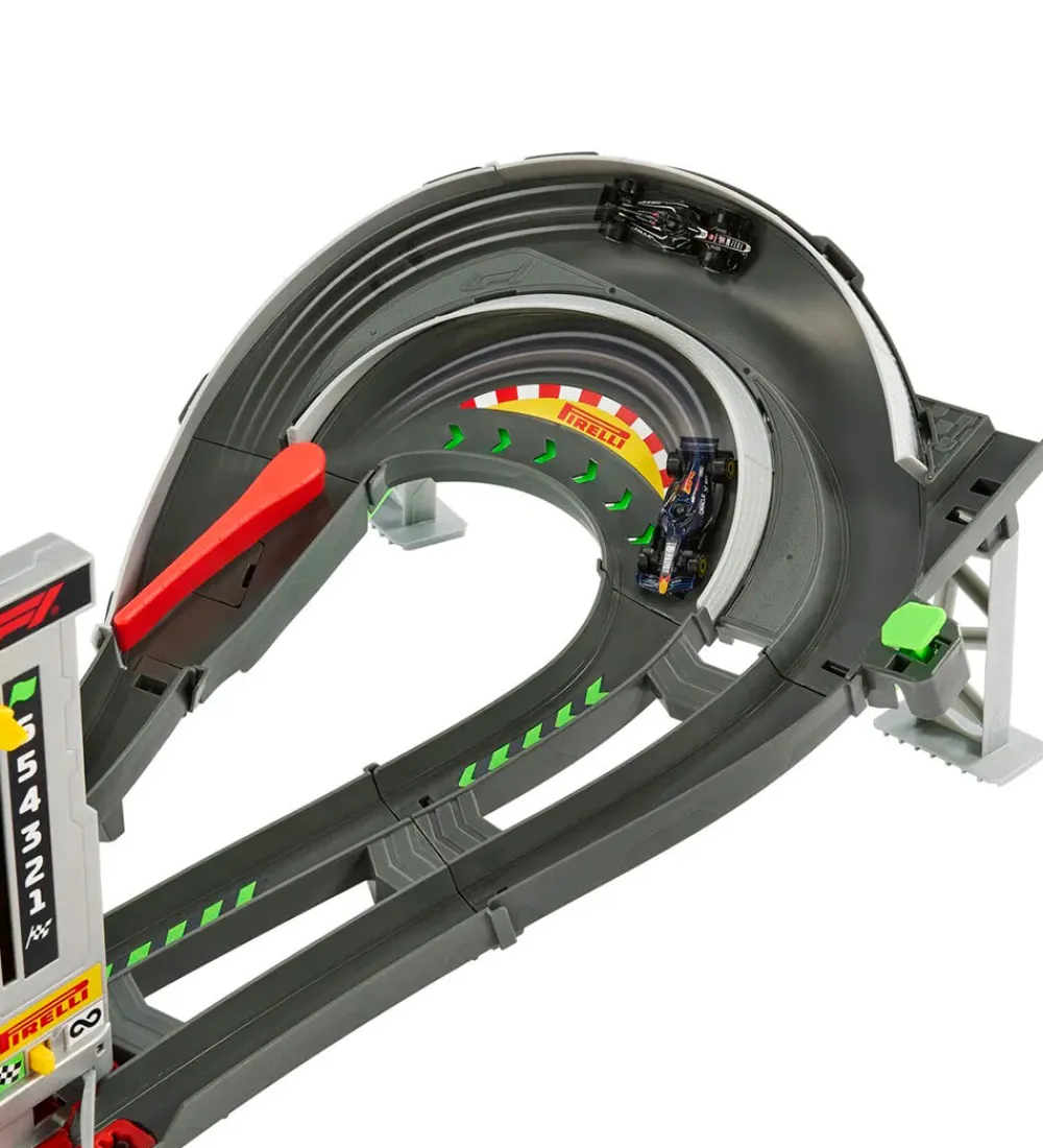 Biler, Tog Og Køretøjer-Hot Wheels Bilbane - F-1 Racing Grand Prix Trackset