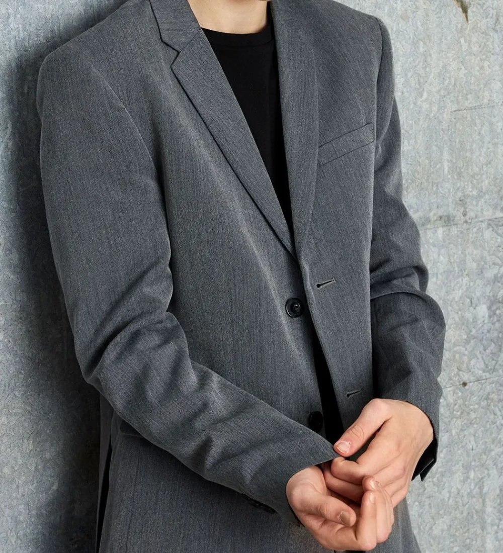 Jakkesæt Og Blazers-Hound Blazer - Grey Melange