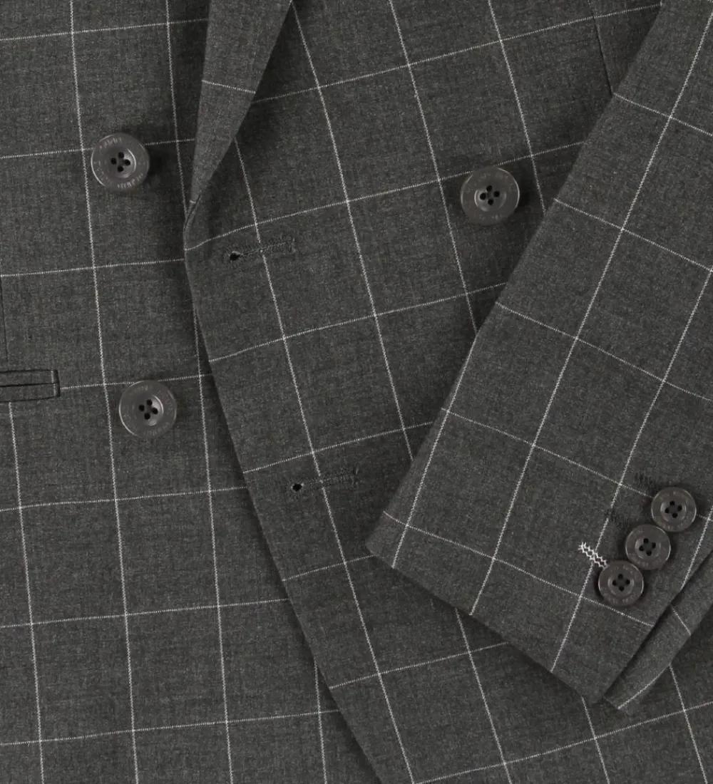 Hound Jakkesæt Og Blazers*Blazer - Gråmeleret m. Tern