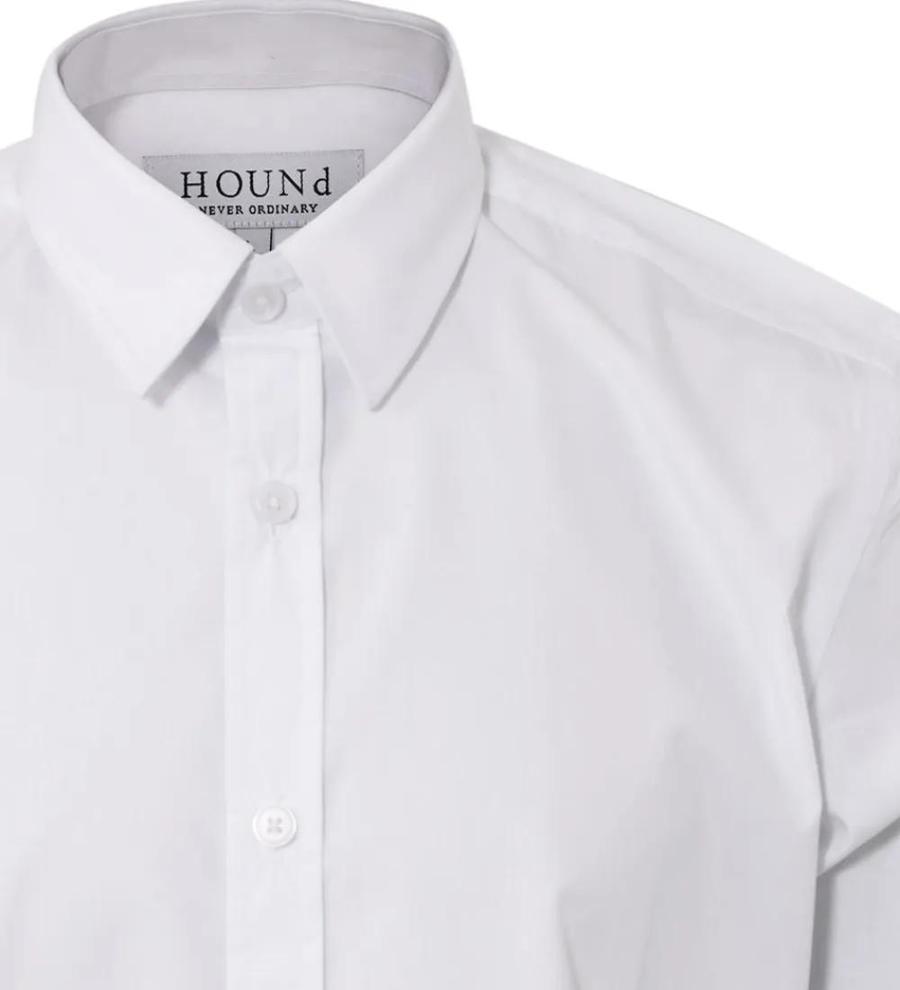 Hound Konfirmationstøj*Skjorte - Basic - White