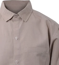 Hound Konfirmationstøj*Skjorte - Linen Blend - Sand