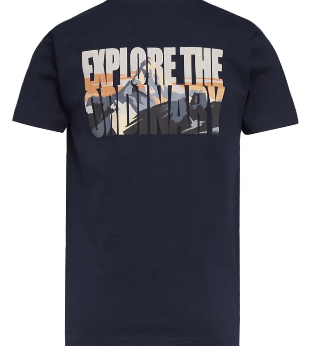 T-Shirts-Hound T-shirt - HdAnton - Navy