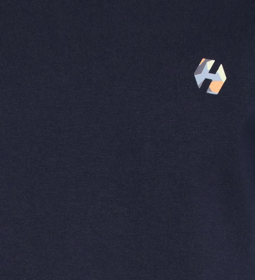 T-Shirts-Hound T-shirt - HdAnton - Navy