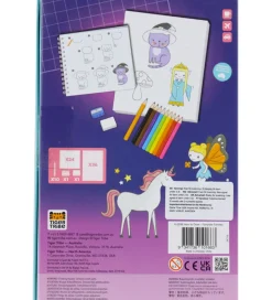 Tiger Tribe Skriveredskaber|Skole*How to Draw Tegnesæt - Lær At Tegne - Fairytale Fantasy