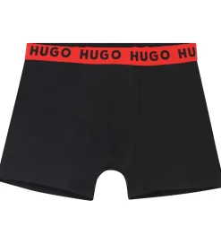 HUGO Undertøj*Boxershorts - 2-pak - Sort/Armygrøn