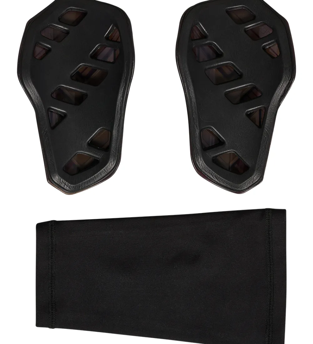 Benskinner-Hummel Teamsport Hummel Benskinner - HmlShin Guards Hyper Fit - Rød/Sort