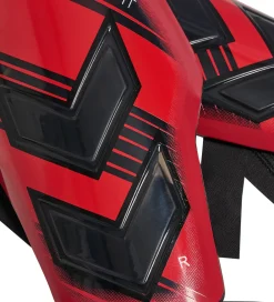 Benskinner-Hummel Teamsport Hummel Benskinner - HmlShin Guards Hyper Fit - Rød/Sort