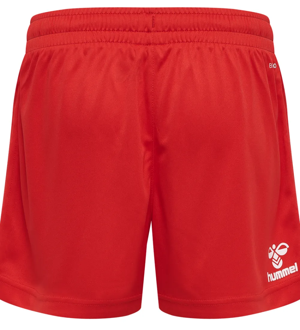 Hummel Teamsport Sportsshorts*Hummel Shorts - HmlCore XK Poly - True Red