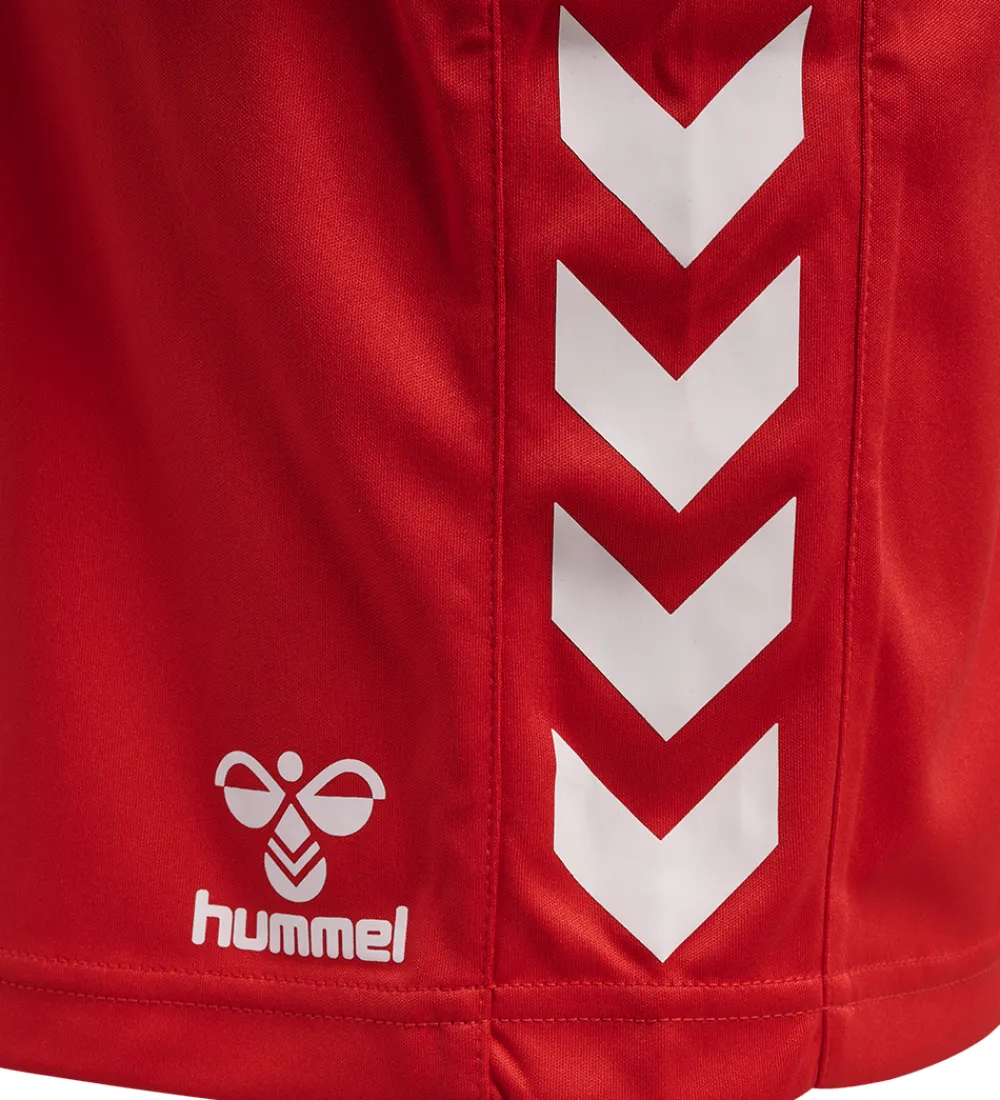 Hummel Teamsport Sportsshorts*Hummel Shorts - HmlCore XK Poly - True Red