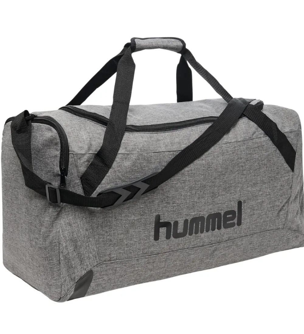 Hummel Teamsport Sportstasker*Hummel Sportstaske - Medium - Core - Gråmeleret