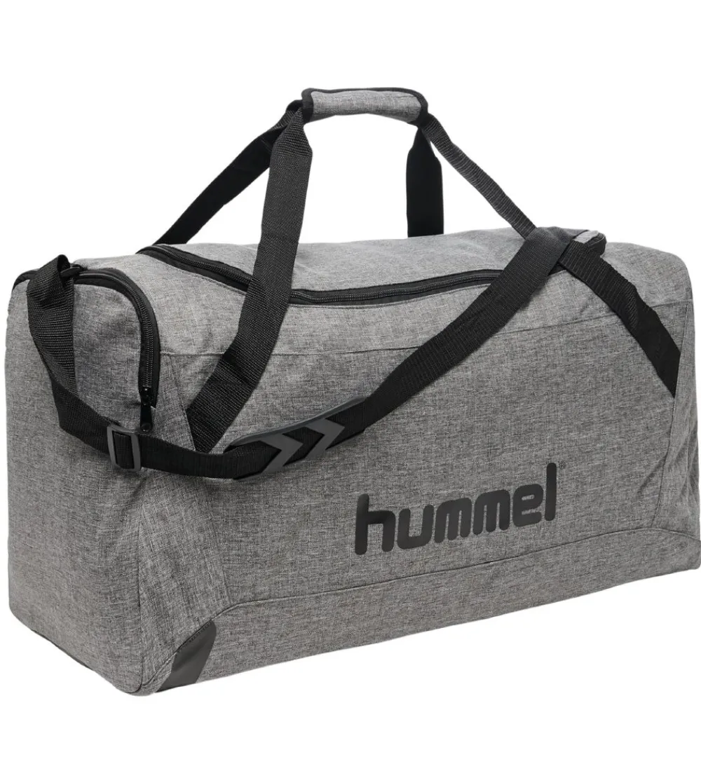 Sportstasker-Hummel Teamsport Hummel Sportstaske - Small - Core - Gråmeleret