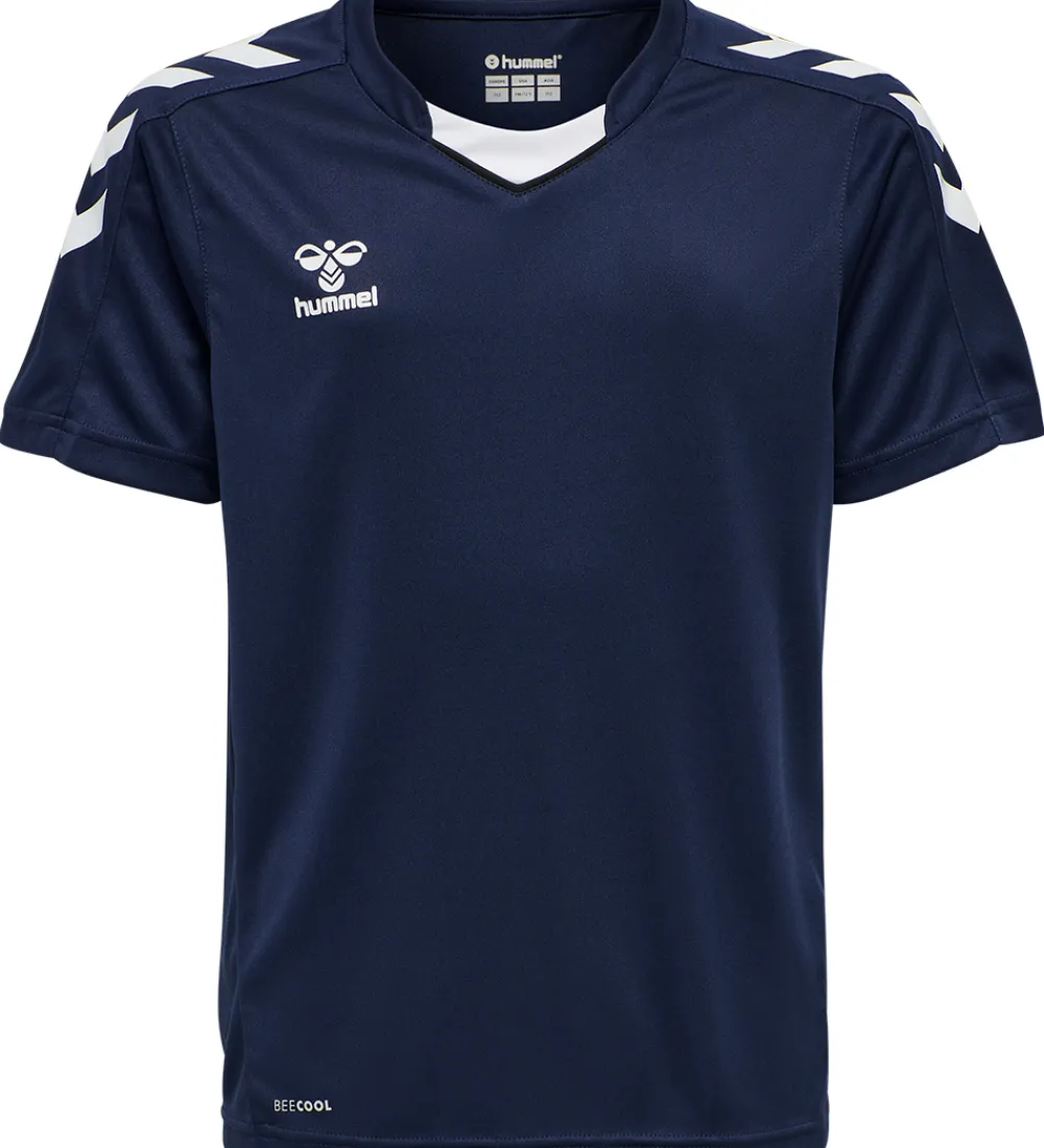 Hummel Teamsport T-Shirts Og Toppe*Hummel T-shirt - HmlCore XK Poly Jersey - Marine