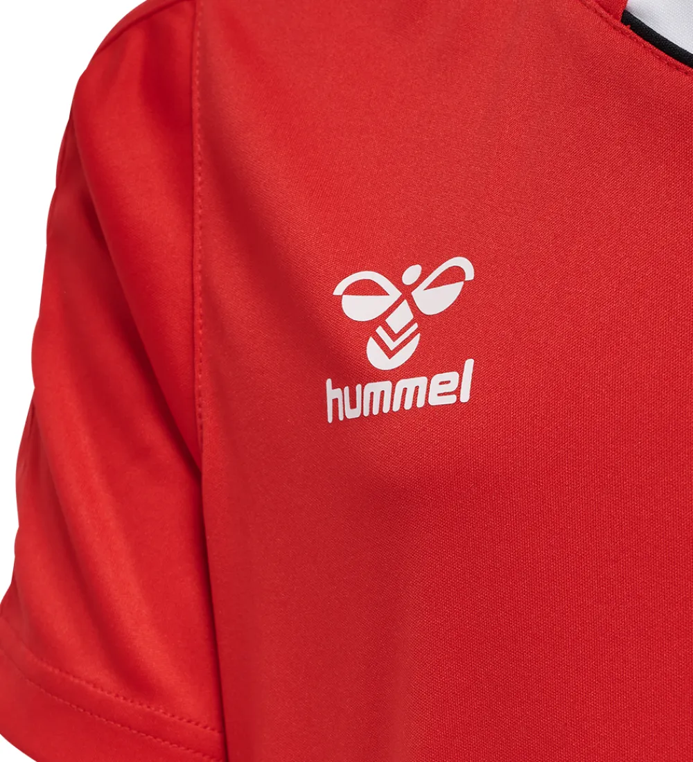 Hummel Teamsport T-Shirts Og Toppe*Hummel T-shirt - HmlCore XK Poly Jersey - True Red