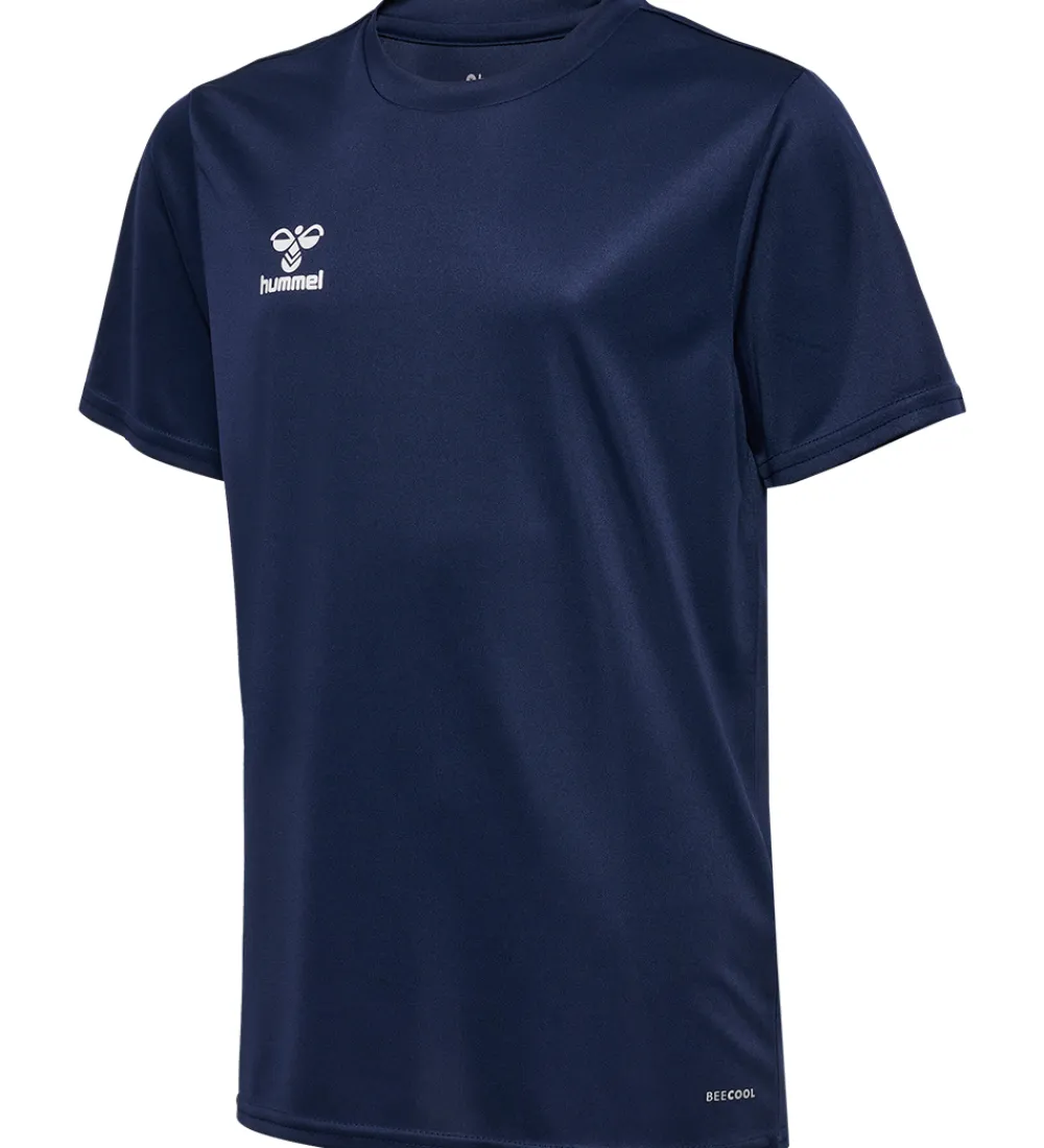 Hummel Teamsport T-Shirts Og Toppe*Hummel T-shirt - HmlEssential Jersey - Marine
