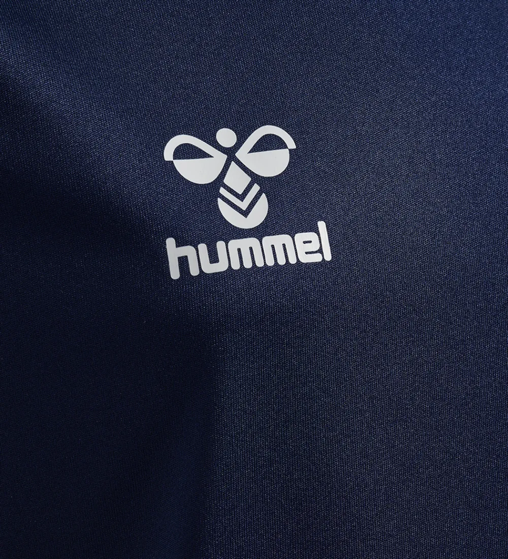 Hummel Teamsport T-Shirts Og Toppe*Hummel T-shirt - HmlEssential Jersey - Marine