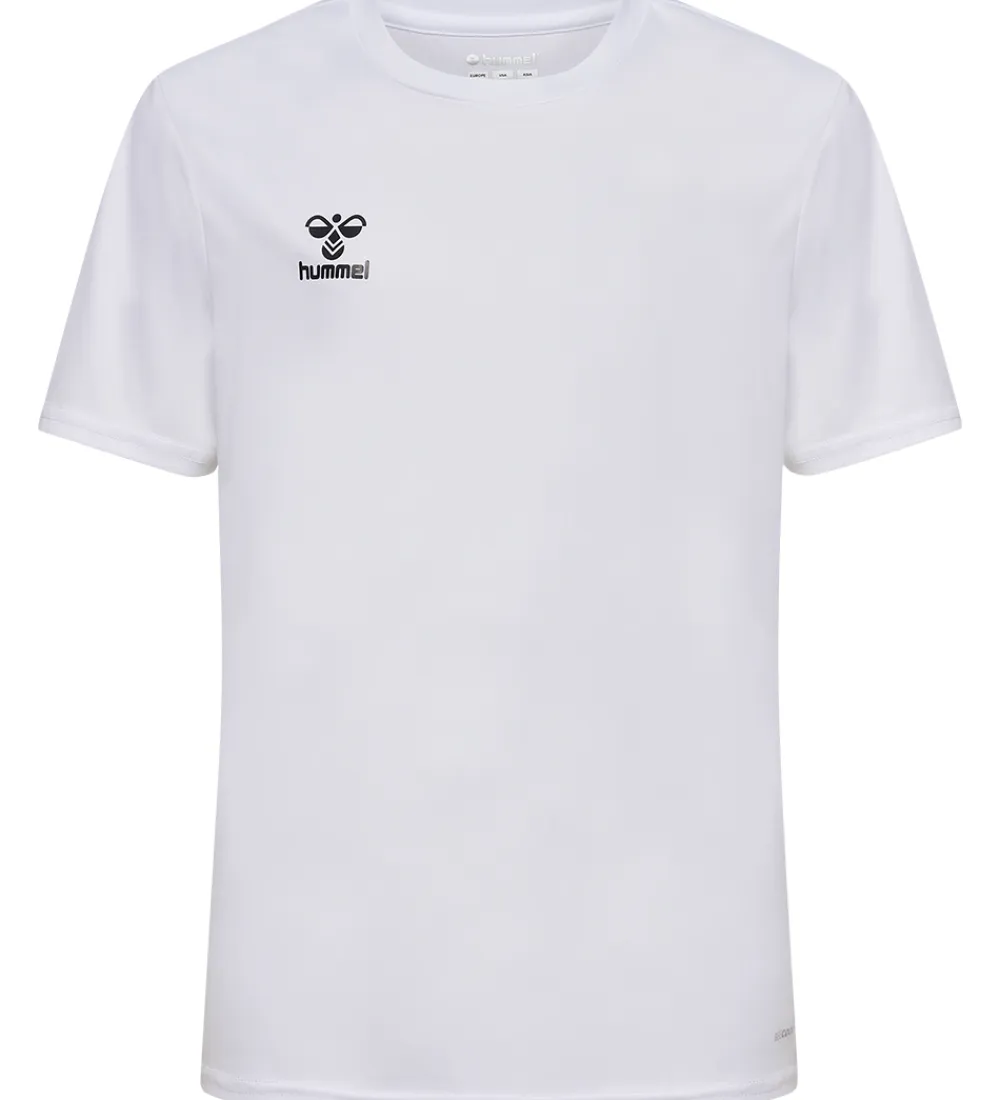 Hummel Teamsport T-Shirts Og Toppe*Hummel T-shirt - HmlEssential Jersey - Hvid