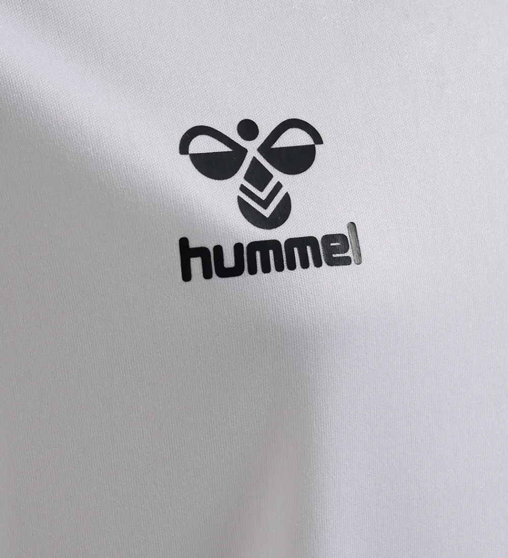 Hummel Teamsport T-Shirts Og Toppe*Hummel T-shirt - HmlEssential Jersey - Hvid