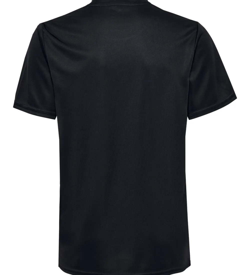 T-Shirts Og Toppe-Hummel Teamsport Hummel T-shirt - HmlEssential Jersey - Sort