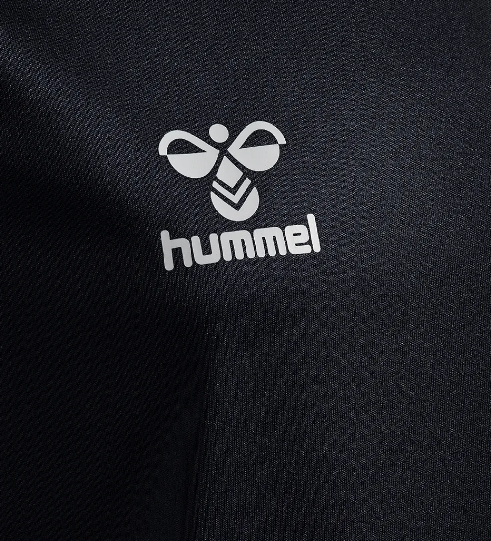 T-Shirts Og Toppe-Hummel Teamsport Hummel T-shirt - HmlEssential Jersey - Sort