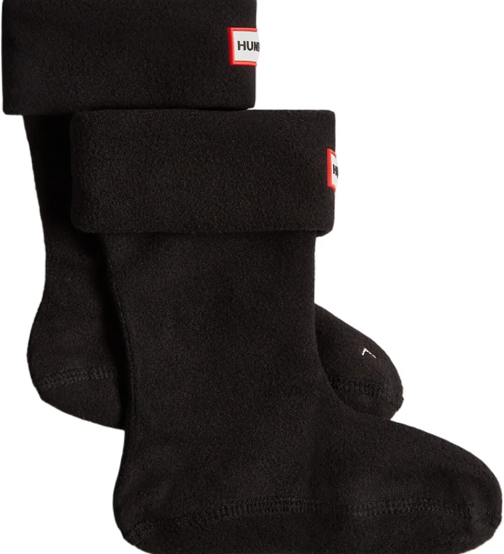 Hunter Strømper|Basis*Fleece Støvlestrømper - Kids - Black