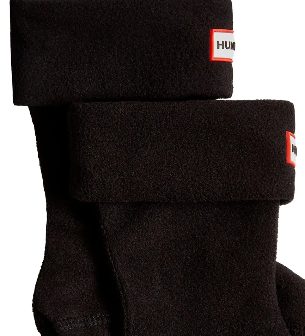 Hunter Strømper|Basis*Fleece Støvlestrømper - Kids - Black