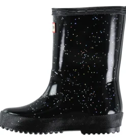 Hunter Gummistøvler*Gummistøvler - Kids First Giant Glitter - Sort