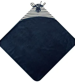 Babyhåndklæde- Og Poncho|Håndklæder-Hust and Claire Babyhåndklæde - 85x85 cm - Filani - Blue Moon