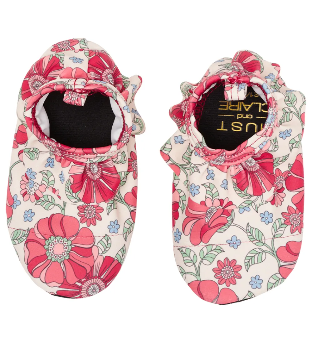 Badesko-Hust and Claire Badesko - Farhat - UV50+ - Soft Pink m. Print