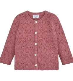 Hust and Claire Striktrøjer*Cardigan - Strik - Cilja Pointelle - Dry Rose