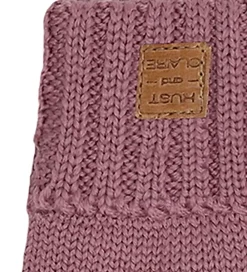 Hust and Claire Handsker Og Luffer*Handsker - Uld - Strik - HCFesto - Pale Mauve