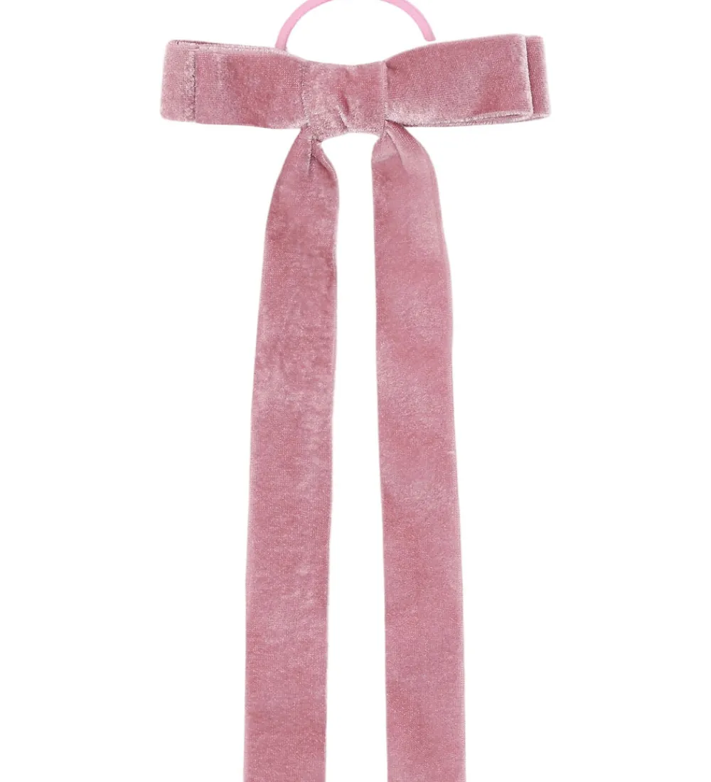 Hårpynt|Hårelastikker-Hust and Claire Hårelastik m. Sløjfe - HCFina - Dusty Rose