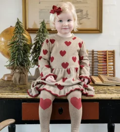 Hust and Claire Hårspænder|Hårpynt*Hårsløjfer - 7 cm - HCFanetha - Teaberry