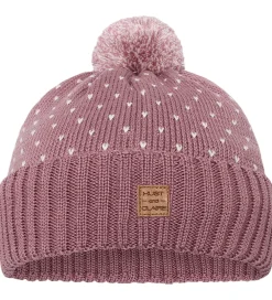 Hust and Claire Huer Og Hatte*Hue - Uld/Bomuld - Strik - HCFalke - Pale Mauve