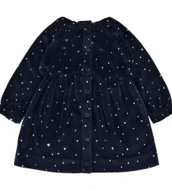 Kjoler-Hust and Claire kjole - Velour - HCKis - More Navy m. Guld