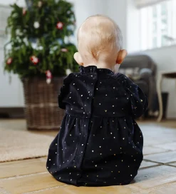 Kjoler-Hust and Claire kjole - Velour - HCKis - More Navy m. Guld