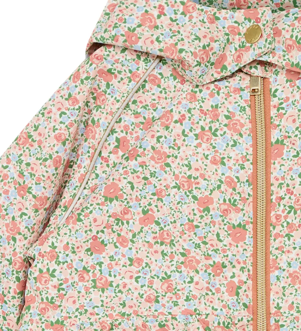 Hust and Claire Sommerjakker*sommerjakke - HCOvinni - Flamingo m. Blomster