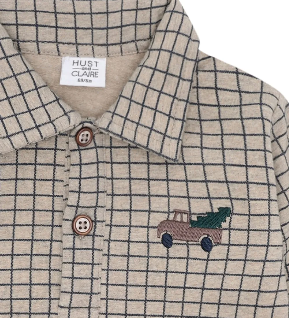 Hust and Claire Sweatshirts*Sweatshirt - HCSofus - Biscuit m. Tern