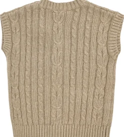 Hust and Claire Veste*Vest - HCPrinco - Strik - Biscuit