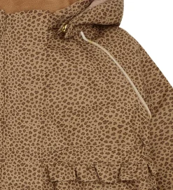 Vinterjakker-Hust and Claire Vinterjakke - HCObia - Wood Smoke m. Leopard