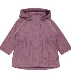 Vinterjakker-Hust and Claire Vinterjakke - HCObia - Pale Mauve m. Hjerter/Bal