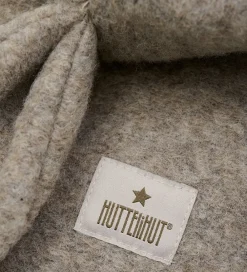 Huttelihut Elefanthuer*Elefanthue - Uld - 2-lags - Camel Melange m. Ører
