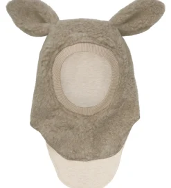 Elefanthuer-Huttelihut Elefanthue - Uld - Teddy - 2-lags - Camel Melange