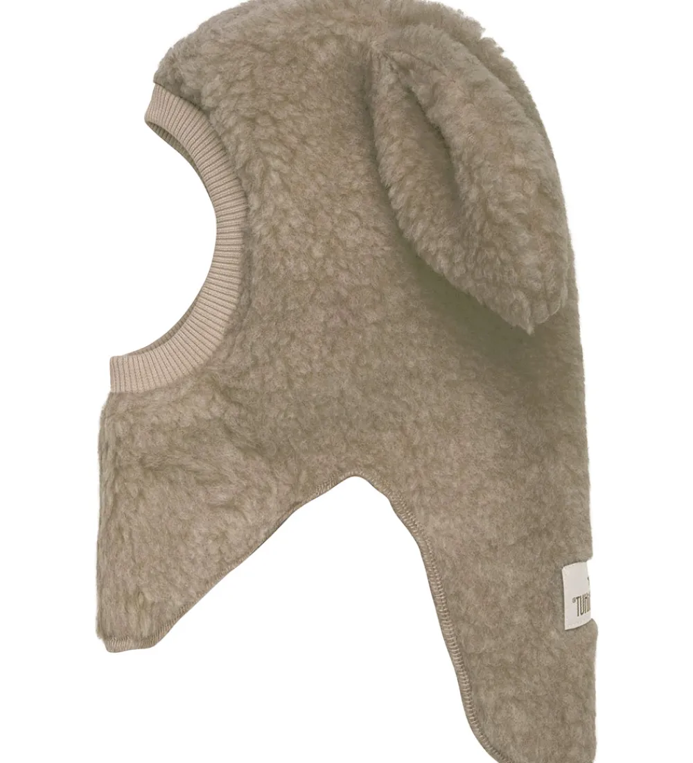 Elefanthuer-Huttelihut Elefanthue - Uld - Teddy - 2-lags - Camel Melange