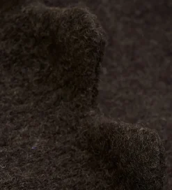 Huttelihut Elefanthuer*Elefanthue - Uldfleece - 2-lags - Dark Brown Melange