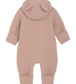 Huttelihut Køredragter*Køredragt - Uldfleece - Mahogany Rose m. Ører